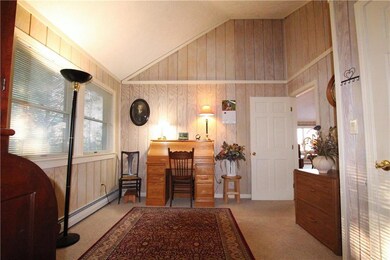 Vaulted Ceiling Den