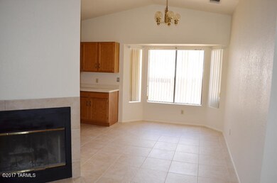 Fireplace and Dining