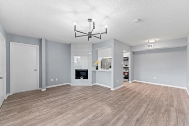 Alternate view of Living/Dining area.