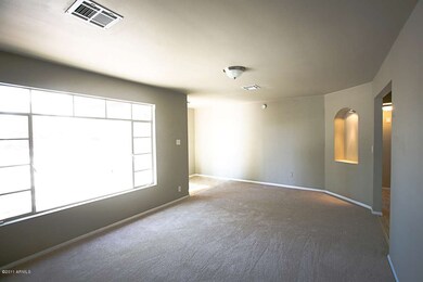 Front family room and entry