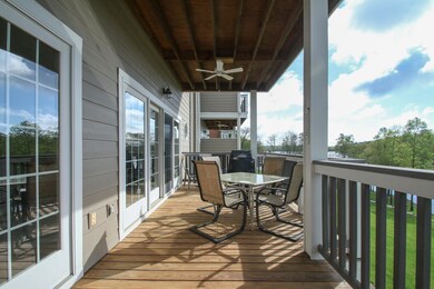Deck Overlooking the lake