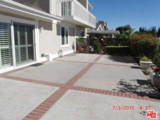 Back patio