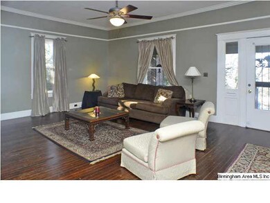 Living room is bathed with natural light!
