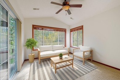 Sunroom - virtually staged.