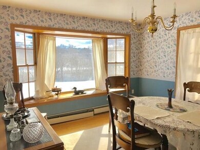 VIEW OF KENNEBEC RIVER FROM DINING ROOM