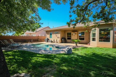 Large backyard