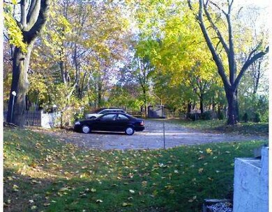 Parking Lot/Garage. Back parking lot