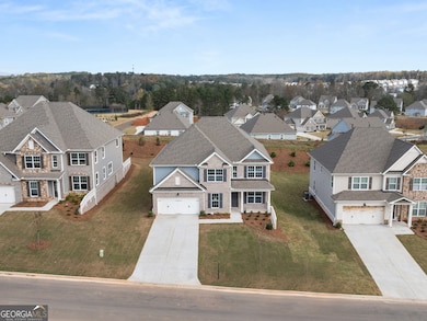 Grayson front exterior of two-story home with bric
