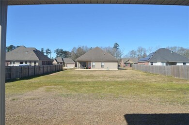Back yard - View of the large back yard, as seen f