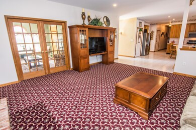 Family Room open to kitchen