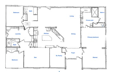 View of home floor plan