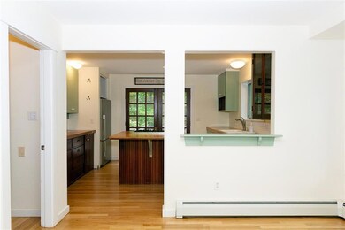Pass through from kitchen into the...