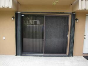 Huricane shutters inclused