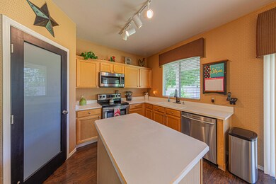 Island/pantry door