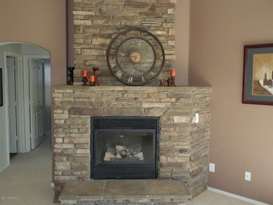 Gas Fireplace in LR