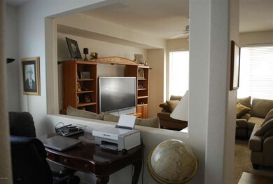 den open to Great room