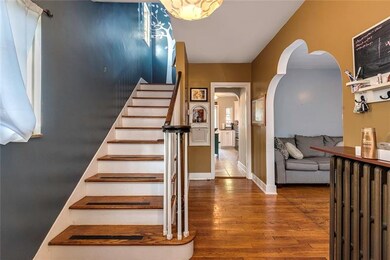 The front hallway greets you as you step inside.  
