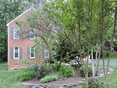 Lush landscaping.