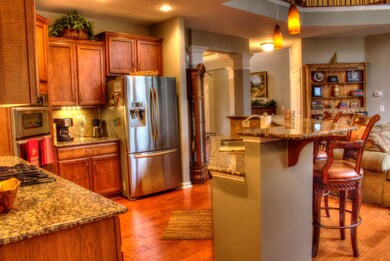 Nice size open kitchen