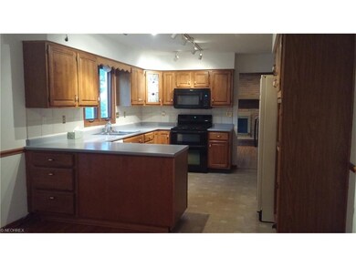 Large kitchen with plenty of storage!