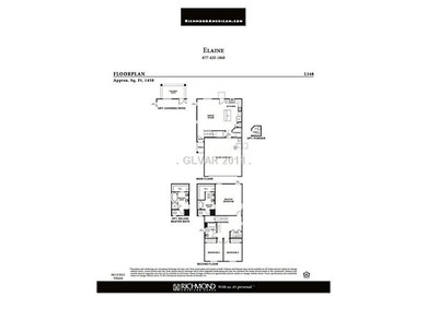 1st Floor Plan. powder is standard feature