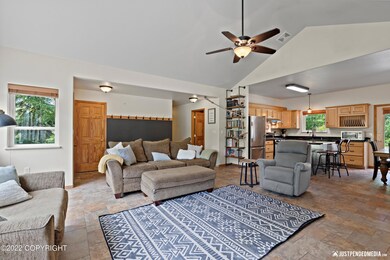 Living to Kitchen area