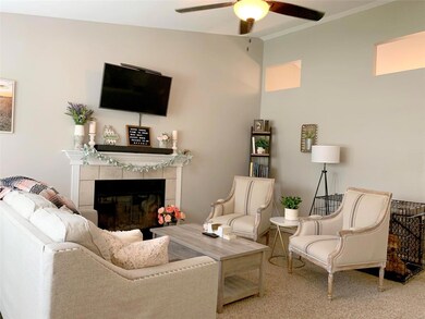 Vaulted ceilings.
