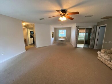 LIVING ROOM, DINING ROOM, DOOR TO LANAI, DOORWAY T