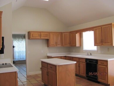 High ceilings in kitchen