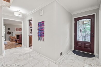 Newer front door with glass