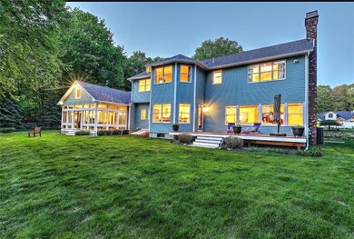 Back of Home at Twilight