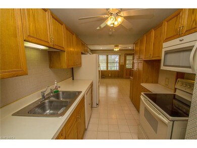 The updated eat in kitchen is a Cook's delight