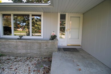 Covered front entry