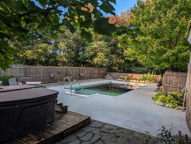 Entry to Pool Area