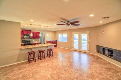 Remodeled kitchen