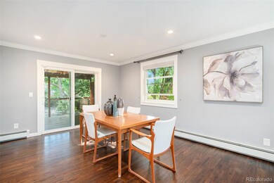 Large Dining Room leading to backyard