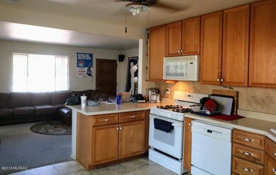 LR and kitchen