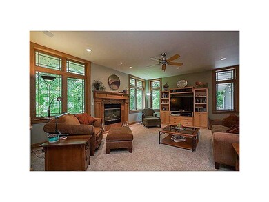 Great Room. Relaxing view of nature through abunda