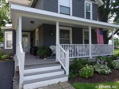 Exterior Front. ~ Wrap around front porch,  trex d