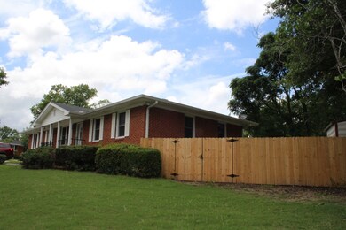 Side View with privacy fence
