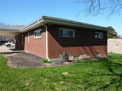 Notice the wide over hangs all around the home.