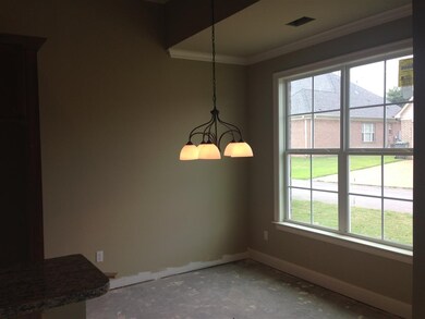 Seperate Breakfast area open to kitchen and covere