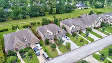 Areal view of the property.