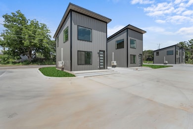 View of contemporary home