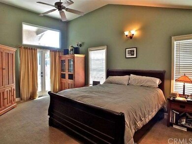 Large master bedroom suite with walk in closet