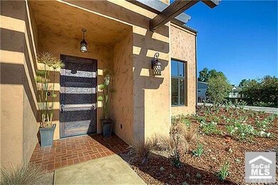 Dramatic front door entry