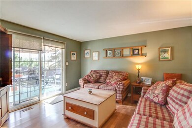 Family room opens to the large deck, perfect for e