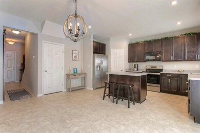 Kitchen Opens to the Great Room