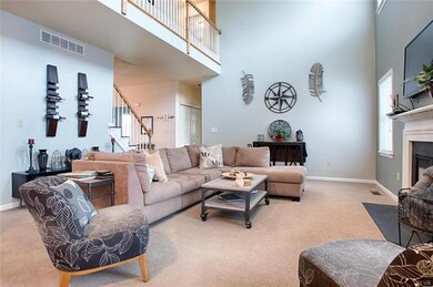Cozy up in this fantastic 2 story Family Room