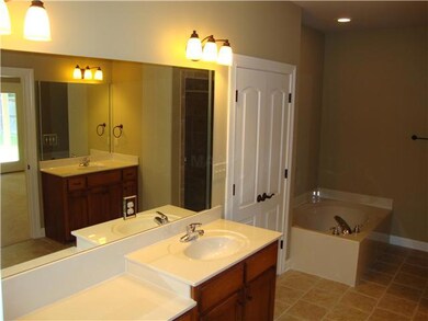 Luxury master bathroom with Whirlpool tub and nice